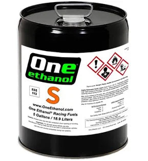 One Ethanol "S" 112 Octane E85 Racing Fuel 5 Gallon Pail